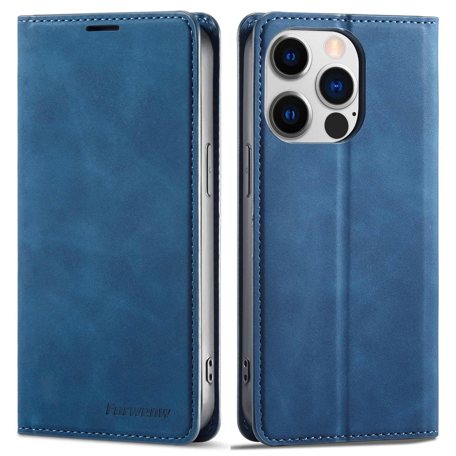 FORWENW Protective Phone Cover for iPhone 14 Pro Fantasy Series Skin-friendly Stand Wallet Leather Anti-shock Flip Phone Case FORWENW Protective Phone Cover for iPhone 14 Pro Fantasy Series Skin-friendly Stand Wallet Leather Anti-shock Flip Phone Case